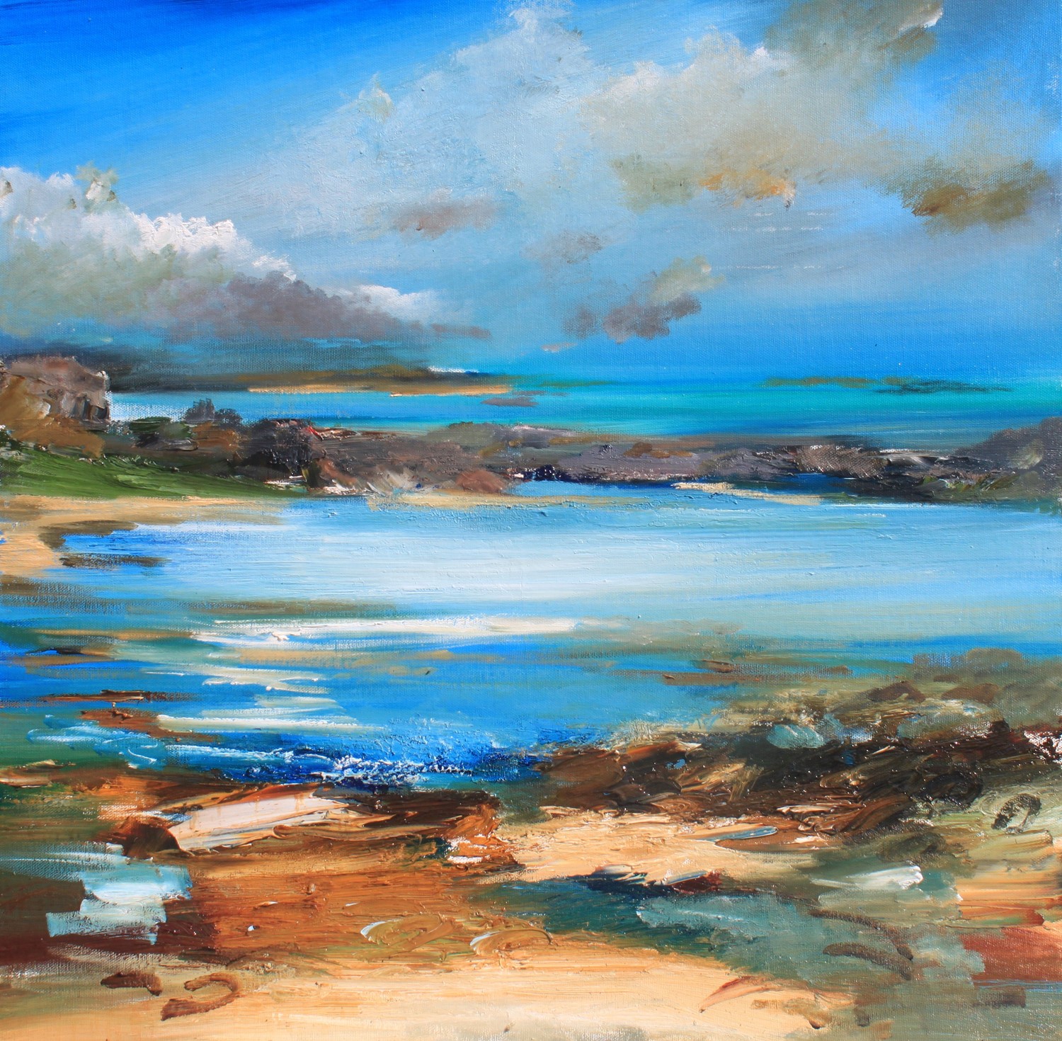 'Rock Pooling Bay' by artist Rosanne Barr